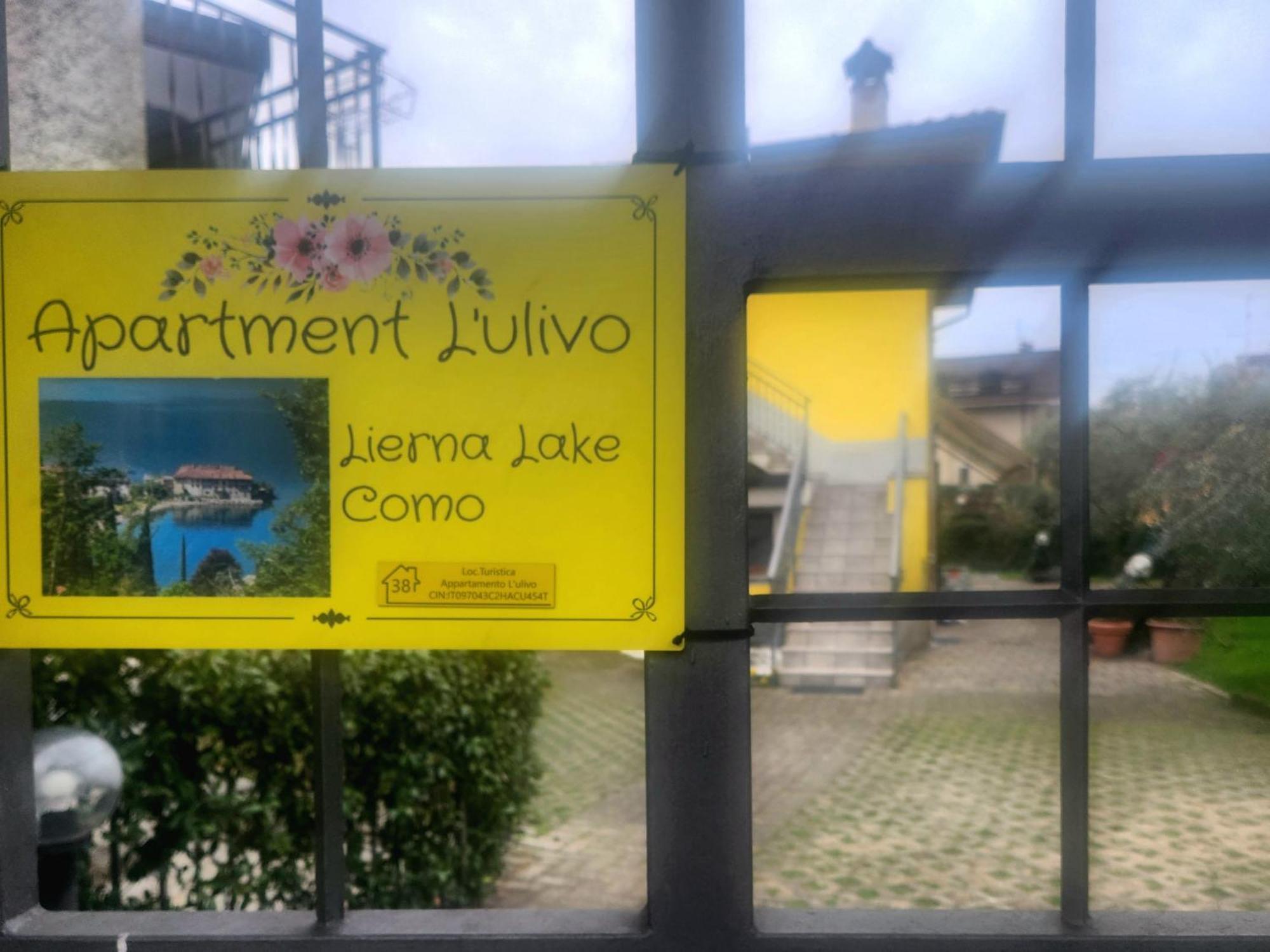 Apartment L'Ulivo Lake View In Private Street Lierna Εξωτερικό φωτογραφία